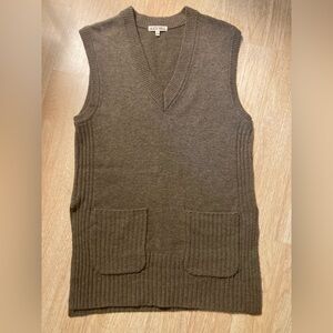 Alex Mill wool and cashmere vest, size small